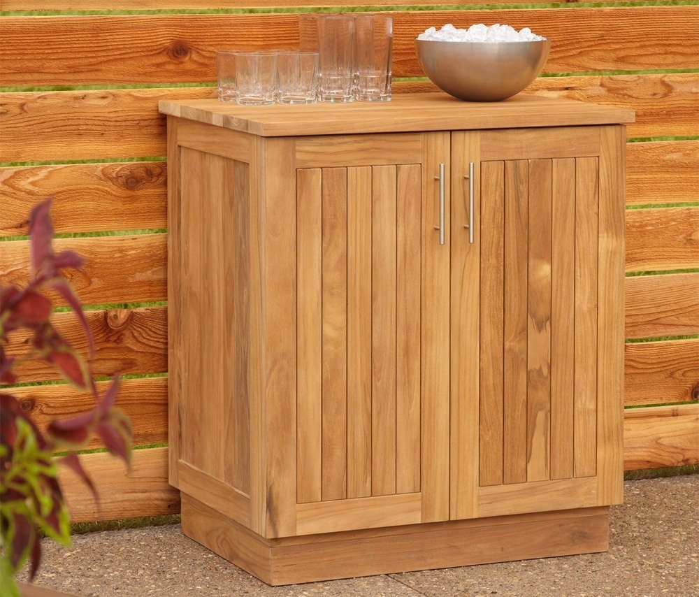 Weatherproof Storage Wood Oak Cabinet Thebestwoodfurniture Com
