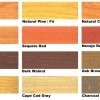 Outdoor Wood Stain Colors
