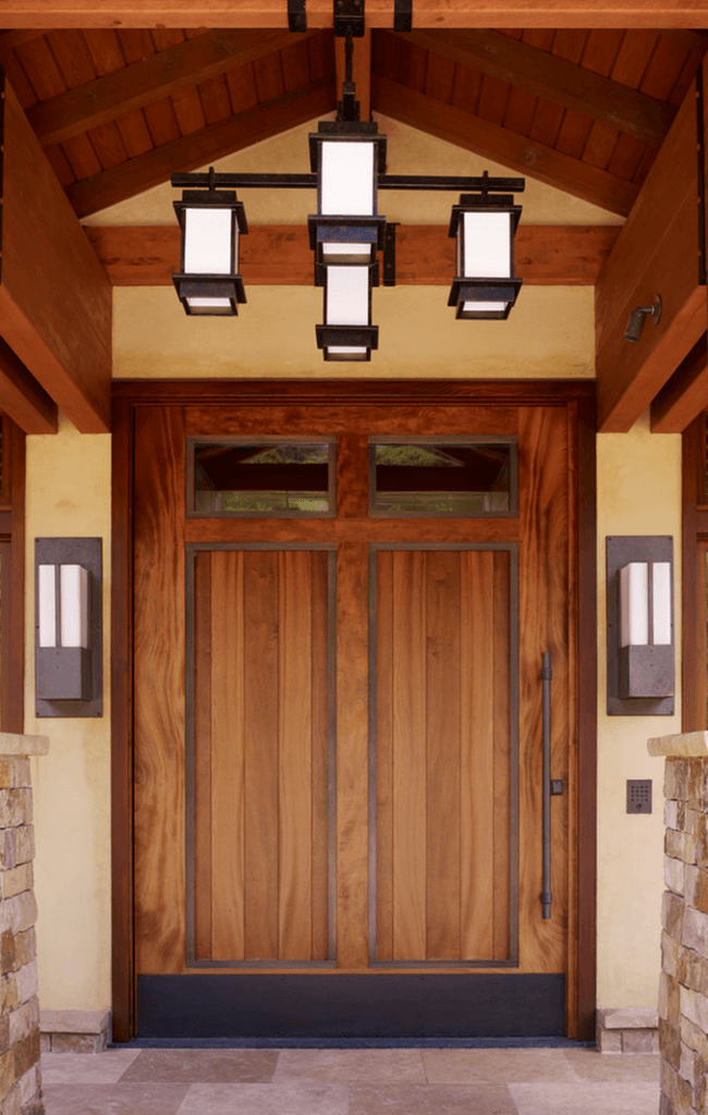 You need only to maintain the harmony of the modern main door design appearance of the house.