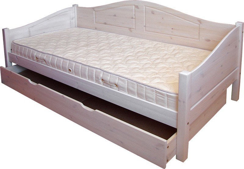 Simple Wood Platform Bed