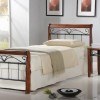 Single Wood Bed