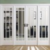 Solid Wood White Interior Doors