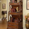 Solid Wood Tall Bookcase