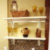 Beautiful functional floating shelf brackets can transform kitchen interior in modern design trends.