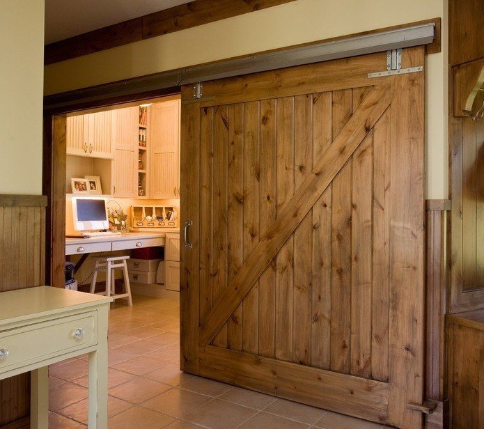 Wooden Sliding Doors for Living Room
