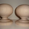 If you still want some exotic round wood fence post caps, you can order them and complement with different light or other additional elements.