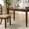 Wood Desk and Chair Set