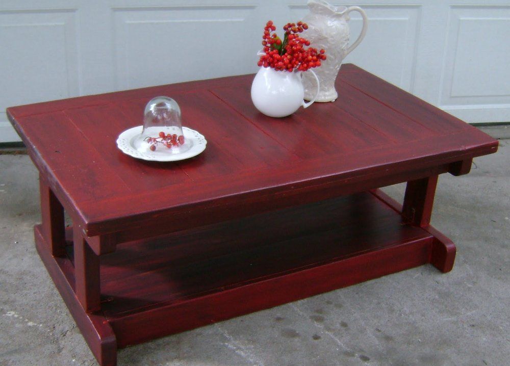 Wooden Chest Coffee Table