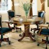 Oak Round Table and Chairs