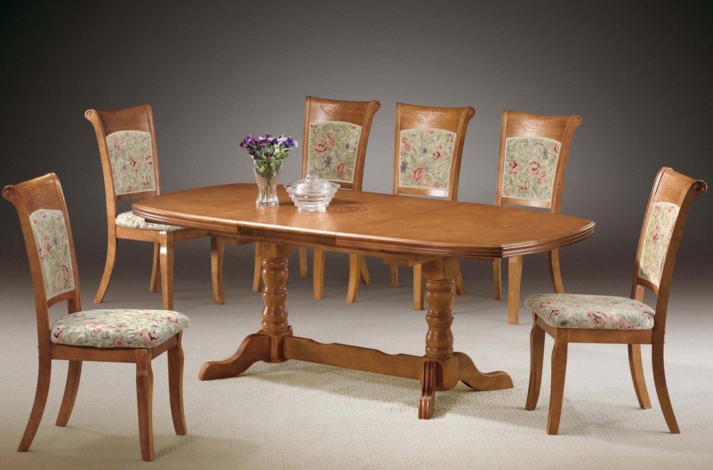 Hardwood Dining Table and Chairs