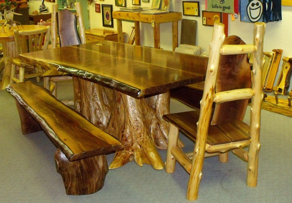 Cedar farm table