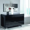 If your room is made in contemporary design then you can choose some black modern dresser.