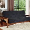 Custom futon couch is sold in all sizes and uses.