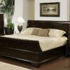 Oak Wood King Size Bed