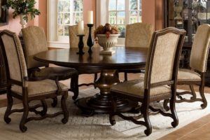 Luxury dining chairs are more comfortable and help people with knees problem or back sit easier near the table.