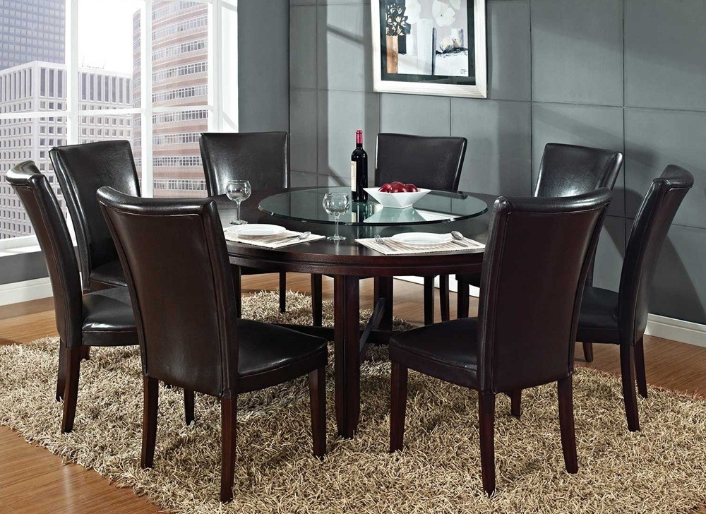 Round Dining Set For 8, Round Kitchen Table Sets For 8