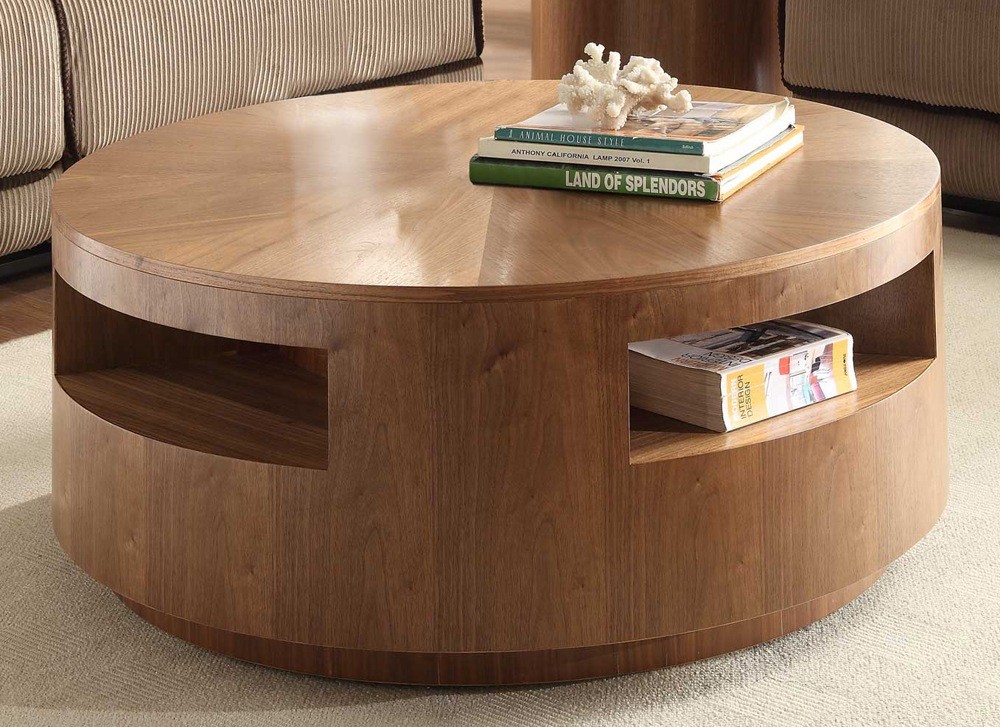 Rounded Coffee Table For Living Room