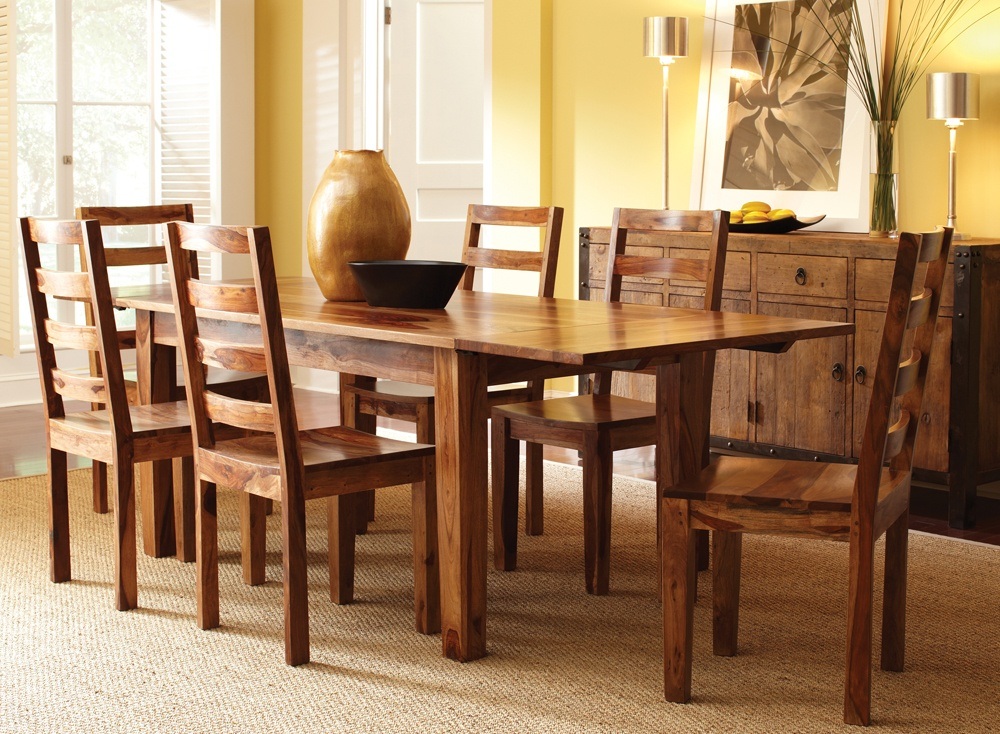 6 Piece Solid Wood Dining Set