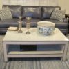 Large White Square Coffee Table