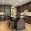 Modern Solid Wood Kitchen Cabinets