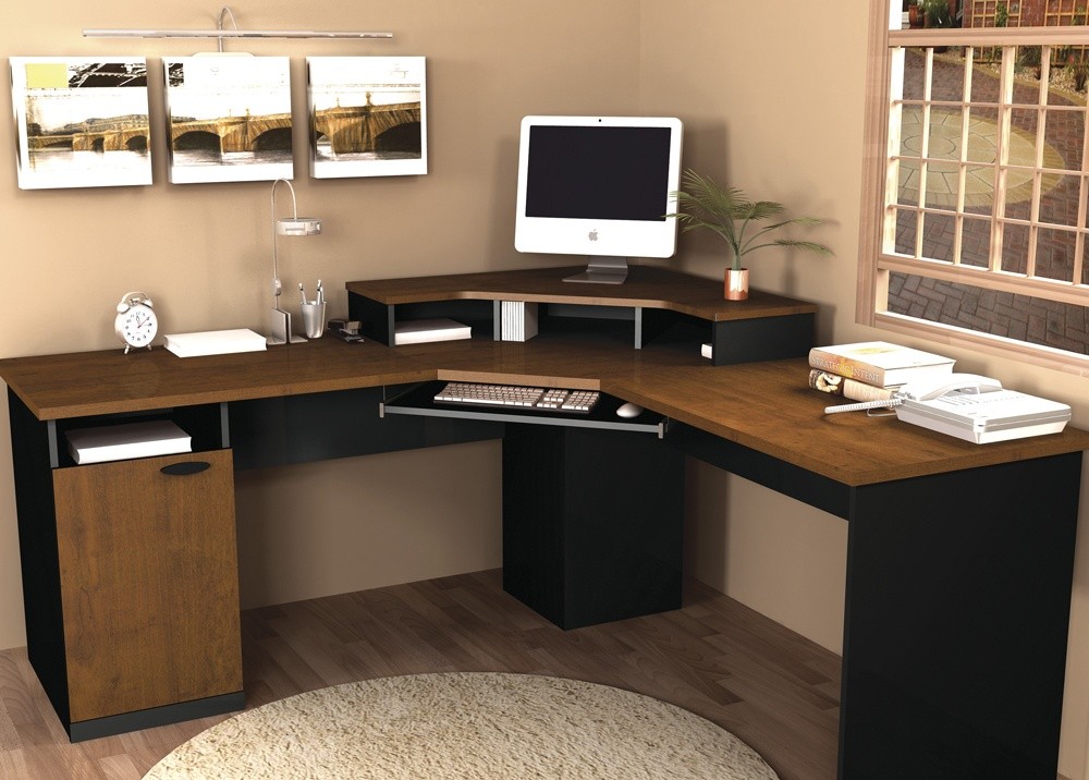 Solid Wood Corner Desk