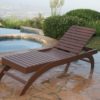 Wooden Chaise