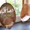 Papasan swing chair is the great opportunity for those who want some privacy.