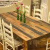 Italian farm table will easily realize all your desires with its natural materials and with its beauty.