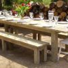 Good rustic outdoor dining table is the most important part of any home.