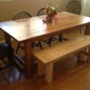 Rustic Table and Bench