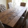 Solid Wood Farm Dining Table