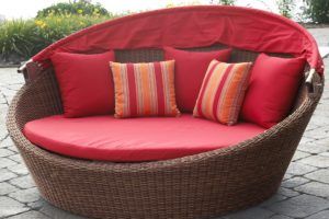 Rattan Cane Daybed