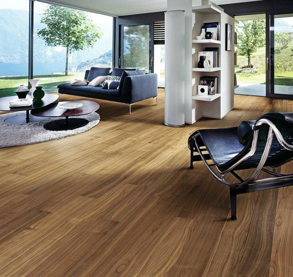 Living Room Bamboo Floor