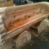 Modern Cedar Bench