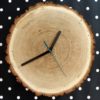 Birch Clock Handmade