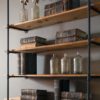 Industrial Wooden Wall Shelves