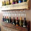 Pallet Board Wine Rack