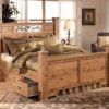 Pine Beds With Storage