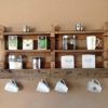 Reclaimed Wood Kitchen Shelves
