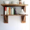 Reclaimed wood kitchen shelves look really amazing if you do know what you are looking for in individual design.