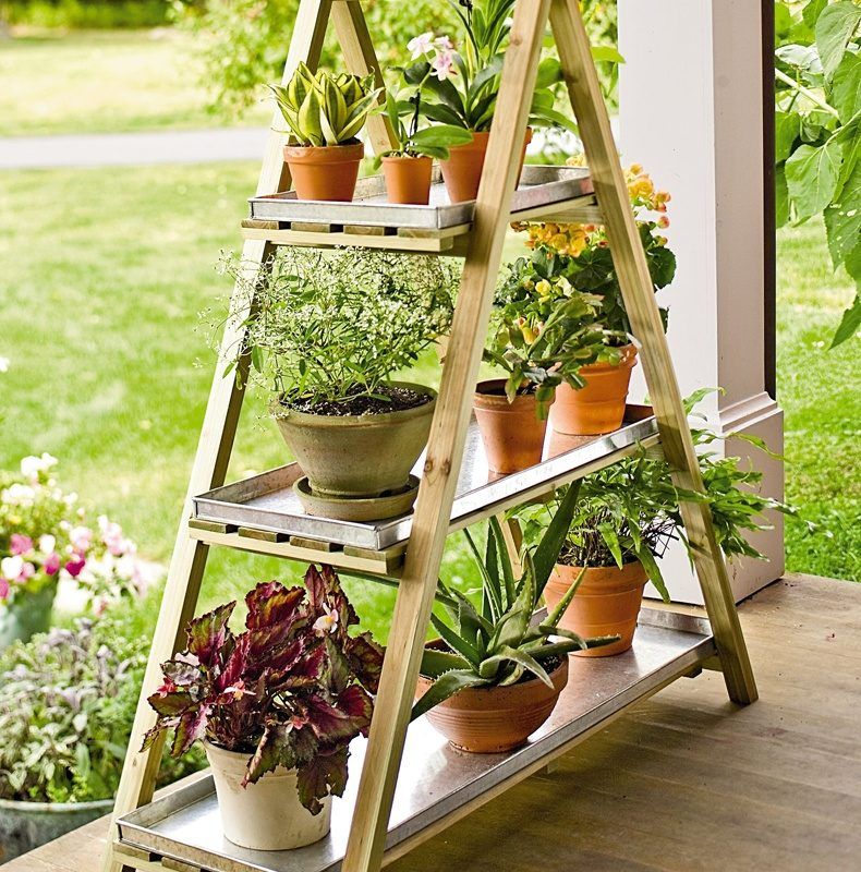 Wooden Stand for Plant Pot