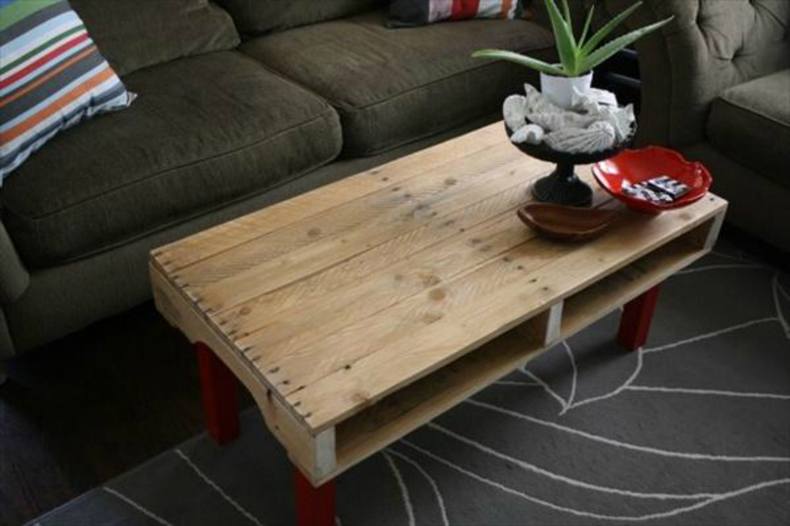 Small Pallet Coffee Table