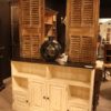 Distressed Wood Credenza