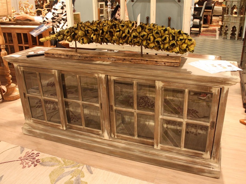 Glass Front Sideboard