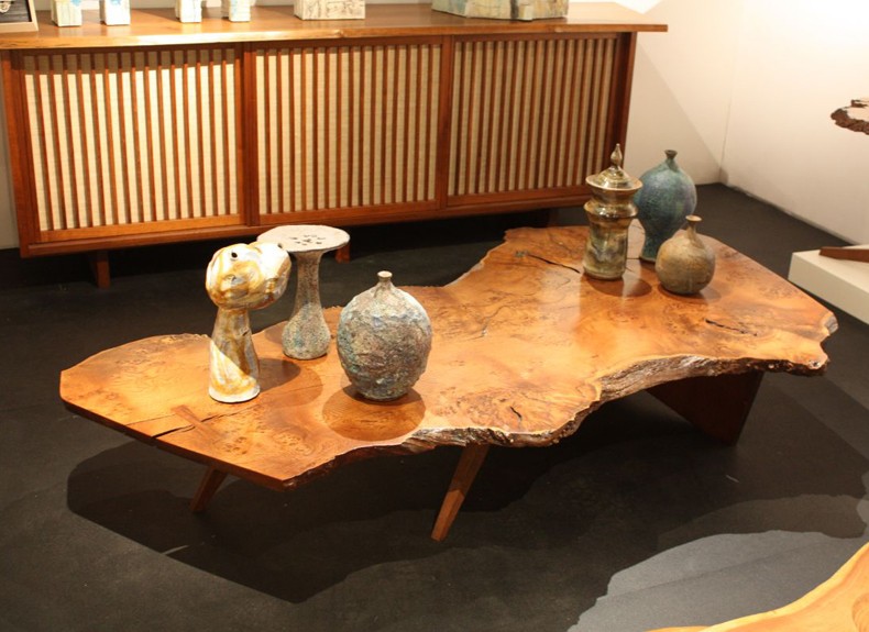 Large Rustic Wood Coffee Table