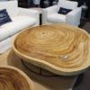 Log Slice Coffee Table