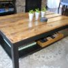 Industrial Coffee Table Decor