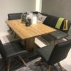 Old Fashion Dining Table For Corner Seating