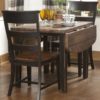Adding drop leaf kitchen table to kitchen helps to connect your kitchen with living room.