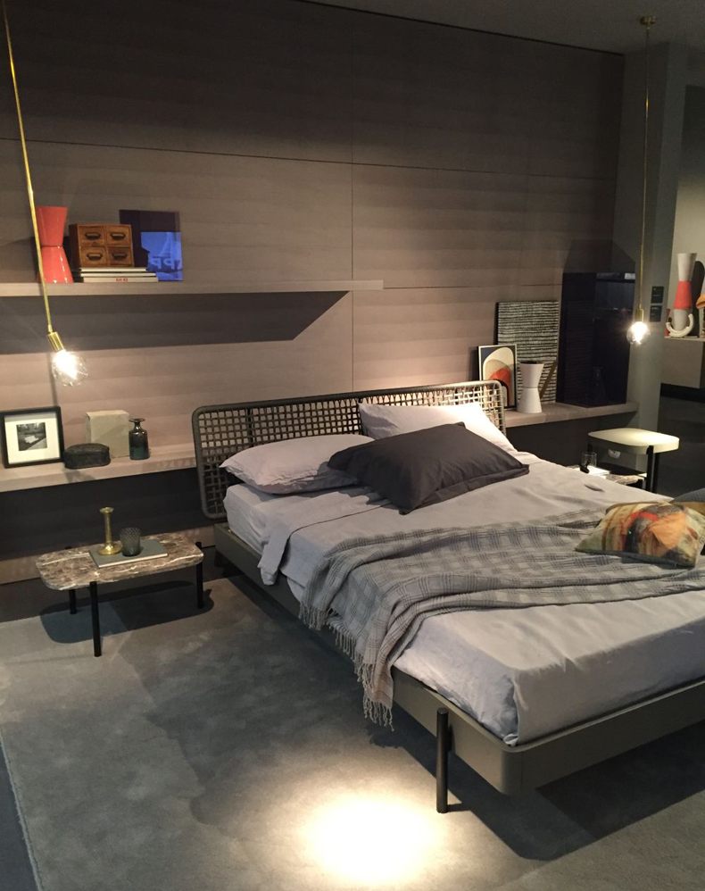 Industrial Teenage Bedroom Design With Gray Accents